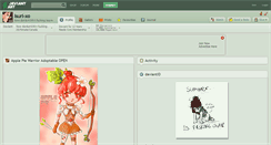 Desktop Screenshot of isuri-xo.deviantart.com