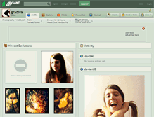 Tablet Screenshot of gradiva.deviantart.com
