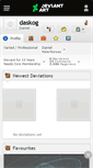 Mobile Screenshot of daskog.deviantart.com