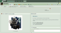 Desktop Screenshot of marureenu.deviantart.com