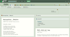 Desktop Screenshot of durahan.deviantart.com