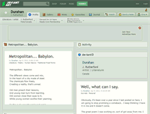 Tablet Screenshot of durahan.deviantart.com