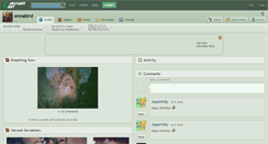 Desktop Screenshot of ennabird.deviantart.com