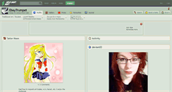 Desktop Screenshot of ebaytrumpet.deviantart.com