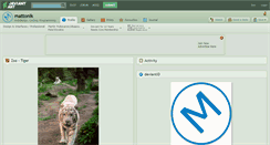 Desktop Screenshot of mattonik.deviantart.com