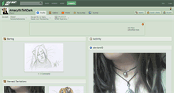 Desktop Screenshot of amaryllistehdark.deviantart.com