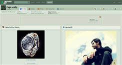 Desktop Screenshot of cage-warp.deviantart.com