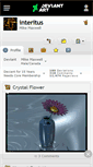 Mobile Screenshot of interitus.deviantart.com