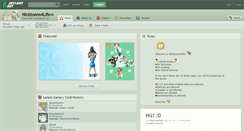 Desktop Screenshot of nicktoons4life.deviantart.com