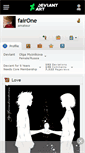 Mobile Screenshot of fairone.deviantart.com