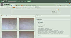 Desktop Screenshot of mrwang45.deviantart.com