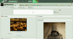 Desktop Screenshot of alertthememory.deviantart.com