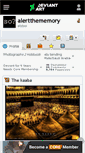 Mobile Screenshot of alertthememory.deviantart.com