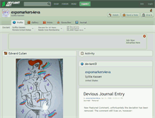 Tablet Screenshot of expomarkers4eva.deviantart.com