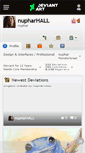 Mobile Screenshot of nupharhall.deviantart.com