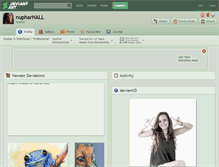 Tablet Screenshot of nupharhall.deviantart.com