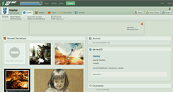Desktop Screenshot of masiar.deviantart.com