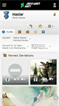 Mobile Screenshot of masiar.deviantart.com