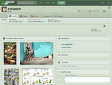 Tablet Screenshot of estrayastar.deviantart.com