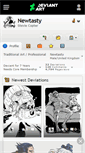 Mobile Screenshot of newtasty.deviantart.com