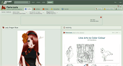 Desktop Screenshot of flaria-icaria.deviantart.com