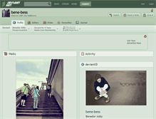 Tablet Screenshot of bene-bess.deviantart.com