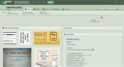 Desktop Screenshot of failedfunnypics.deviantart.com