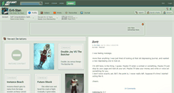 Desktop Screenshot of evil-stan.deviantart.com