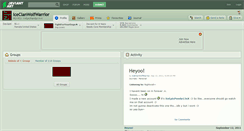 Desktop Screenshot of iceclanwolfwarrior.deviantart.com