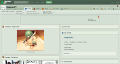 Desktop Screenshot of magedark9.deviantart.com