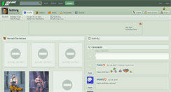 Desktop Screenshot of lazlong.deviantart.com