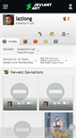 Mobile Screenshot of lazlong.deviantart.com