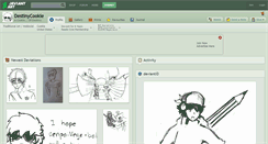 Desktop Screenshot of destinycookie.deviantart.com
