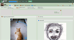 Desktop Screenshot of jsut.deviantart.com