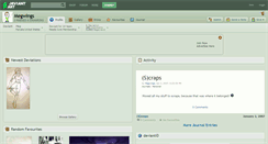 Desktop Screenshot of megwings.deviantart.com