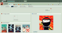 Desktop Screenshot of camikaze.deviantart.com
