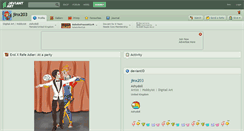 Desktop Screenshot of jinx203.deviantart.com
