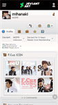 Mobile Screenshot of mihanaki.deviantart.com