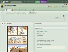 Tablet Screenshot of kg-in-the-cloud.deviantart.com