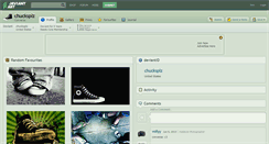 Desktop Screenshot of chucksplz.deviantart.com