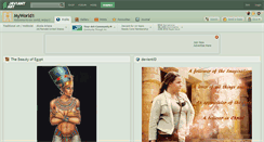 Desktop Screenshot of myworld1.deviantart.com