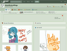 Tablet Screenshot of absolsrules4ringu.deviantart.com