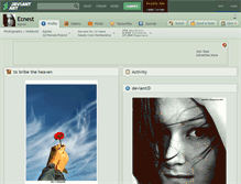 Tablet Screenshot of ecnest.deviantart.com