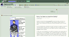 Desktop Screenshot of dragonlover2000.deviantart.com