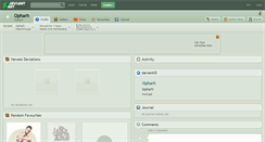 Desktop Screenshot of opharh.deviantart.com