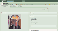 Desktop Screenshot of nima-harpy.deviantart.com