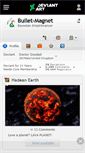 Mobile Screenshot of bullet-magnet.deviantart.com
