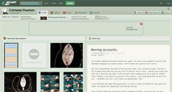 Desktop Screenshot of fullmetal-phantom.deviantart.com