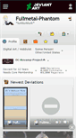 Mobile Screenshot of fullmetal-phantom.deviantart.com