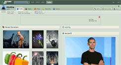 Desktop Screenshot of kizotina.deviantart.com
